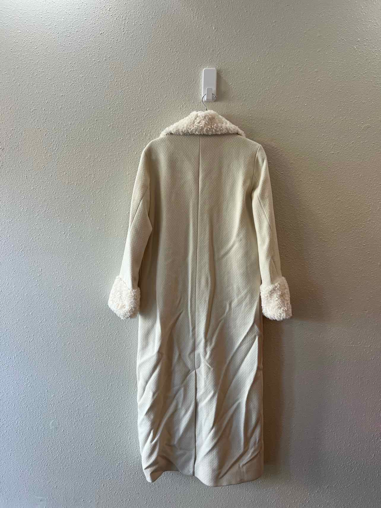 Amanda Uprichard Cream Size S Coat