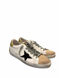 Golden Goose White and Tan Size 41 Shoes