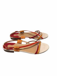 Salvatore Ferragamo Red and Orange Size 7 1/2 Shoes