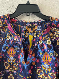 Talbots navy multi Size L Shirt