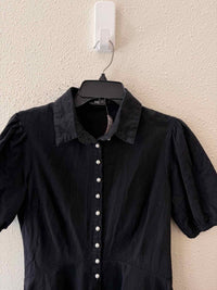 Misguided Black Size 6 Dress