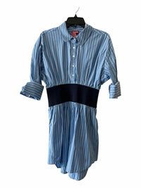 STAUD Blue&White Size M Dress