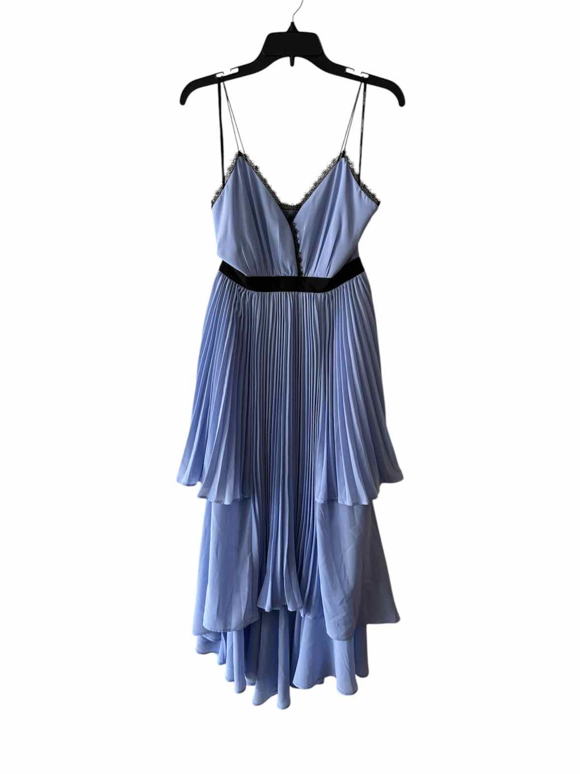self portrait Sky Blue and Navy Size 4 Dress