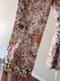 Paige White Multi Size 6X Romper