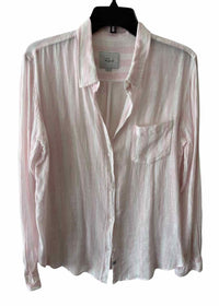 Rails Pink and White Size L Shirt