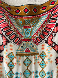 ROCOCO SAND Cream Multi Size M Skirt