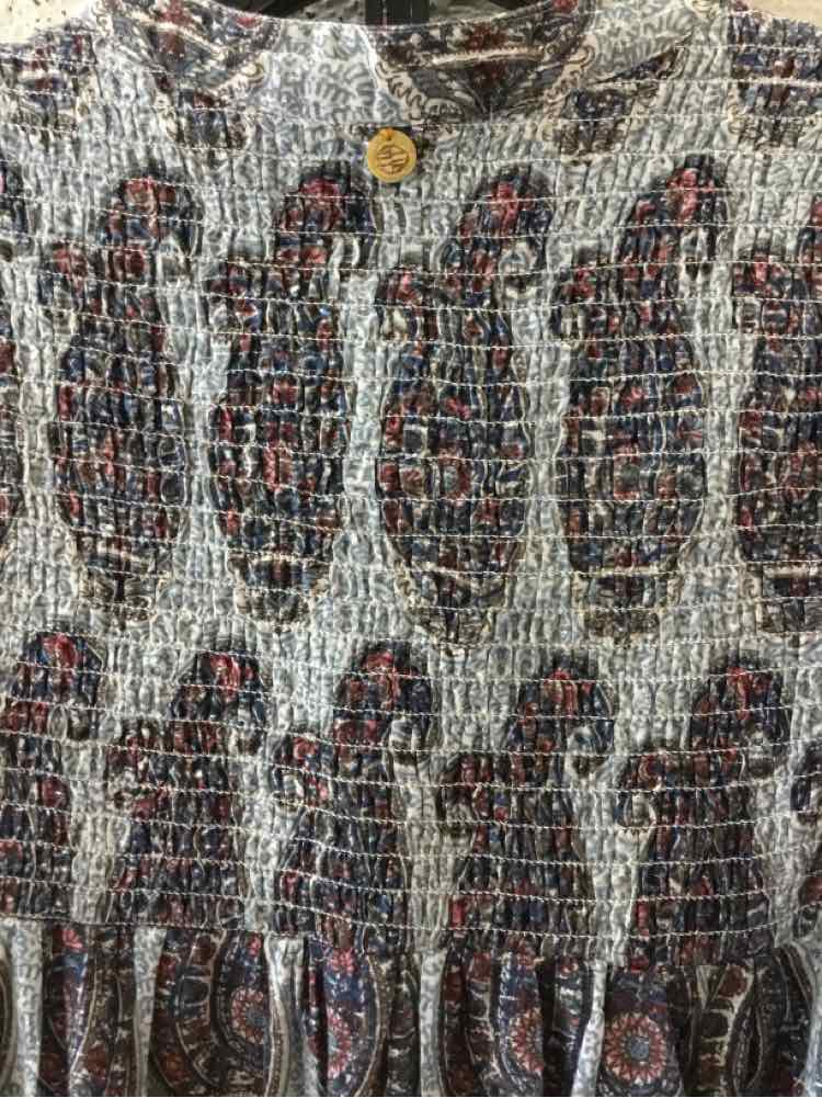 Antik Batik Blue Multi Size L Dress