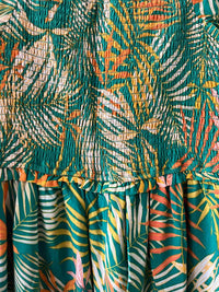 Betsey Johnson Green and Orange Size S Dress