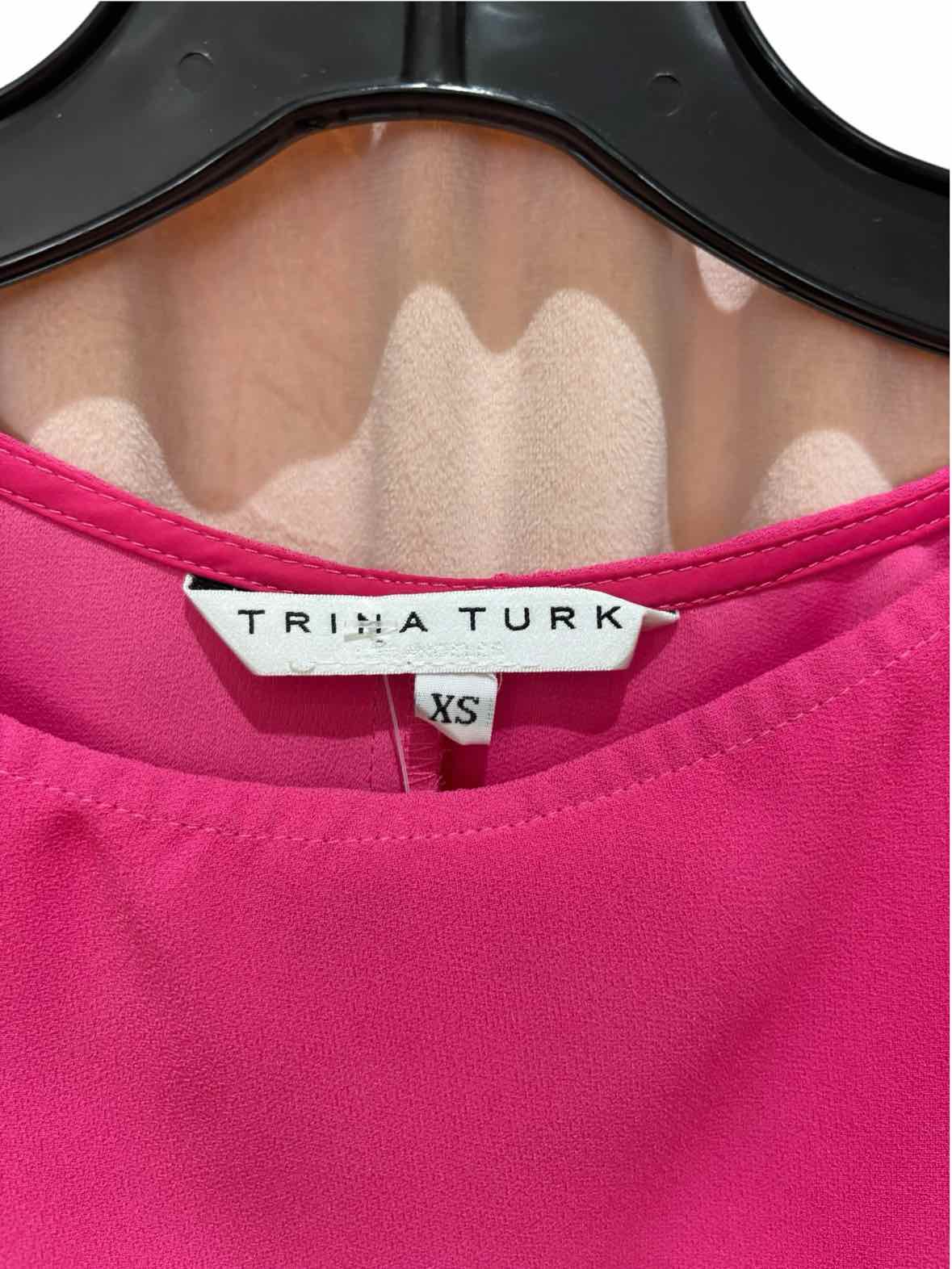 Trina Turk Hot Pink Size XS Shirt