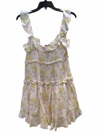 Love Shack Fancy White and Yellow Size XS Dress
