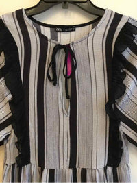 Zara Black and white Size S Dress