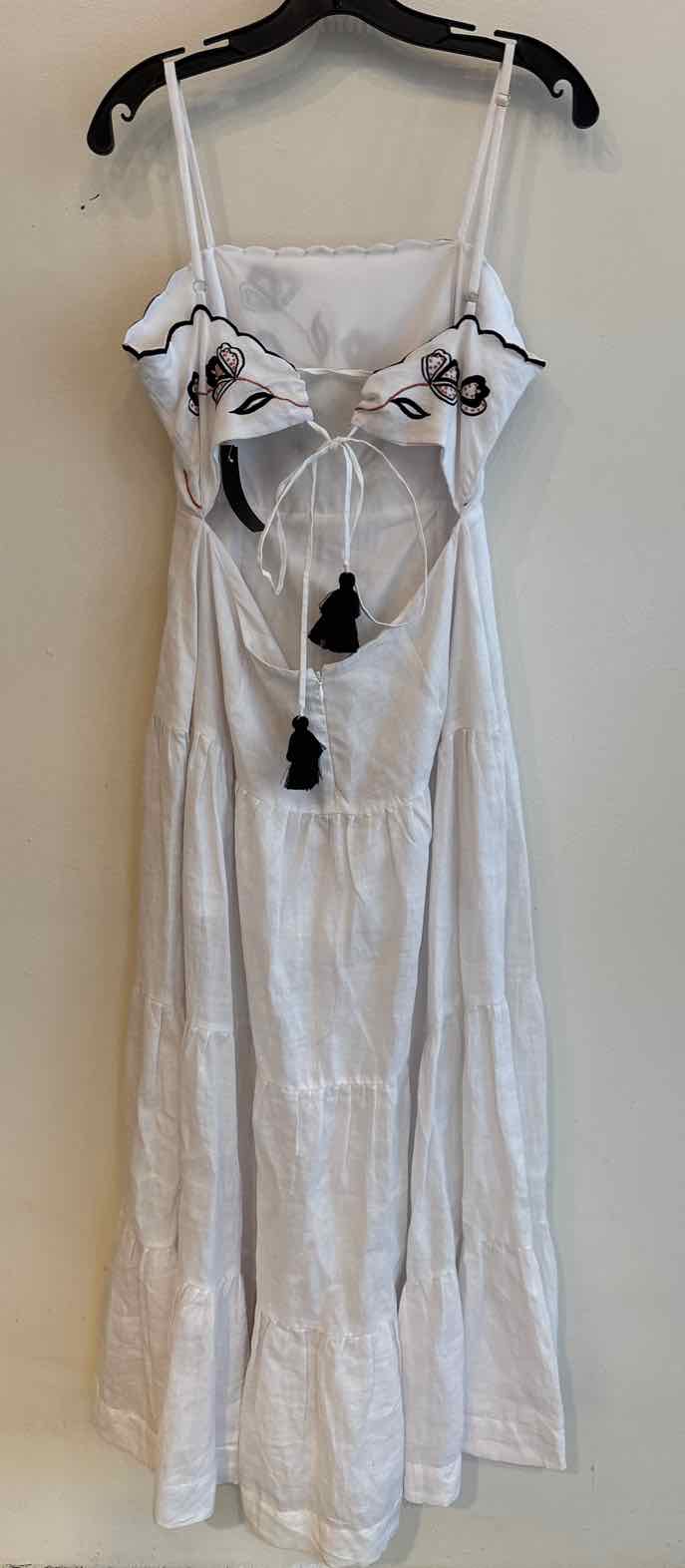 karina grimaldi White Multi Size M Dress
