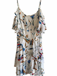 Maje White and Blue Size 2 Dress