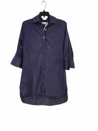 Faithfull The Brand Navy & White Size 2 Dress