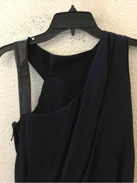 J. Mendel Navy and Black Size 6 Dress