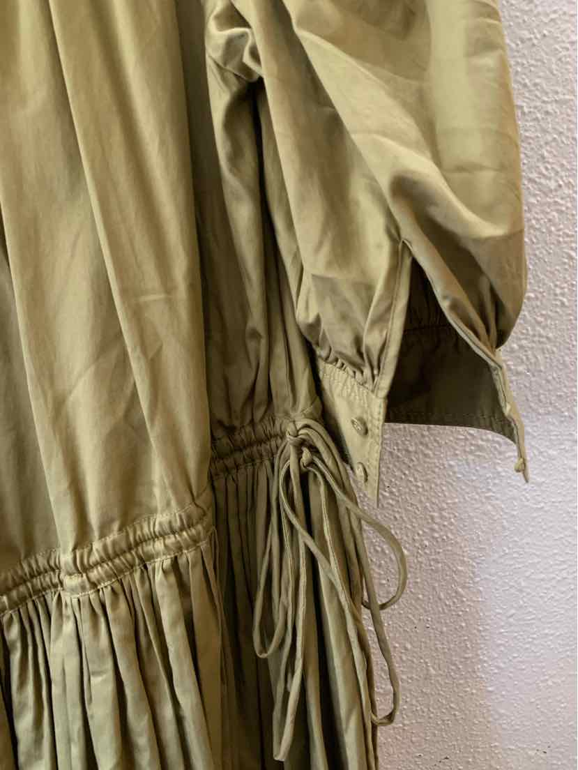 Aje. Olive Size 8 Dress