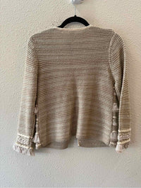 Chico's Beige Multi Size 4 Jacket