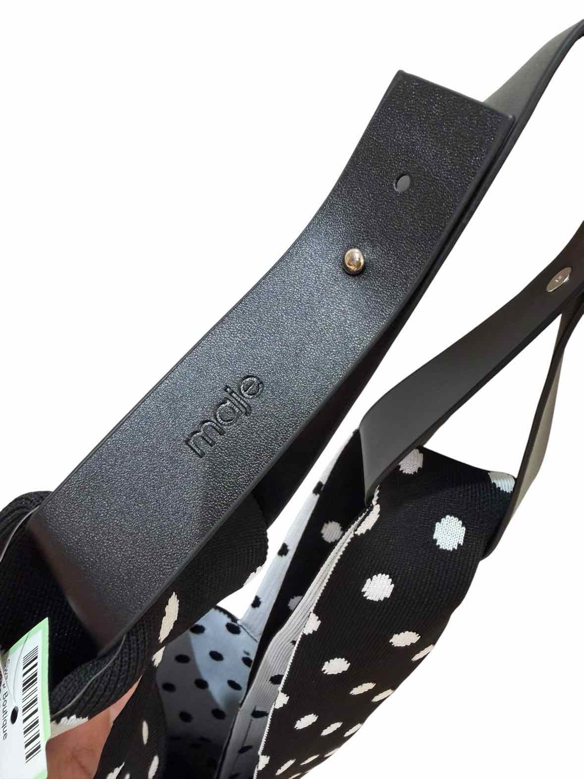 Maje Black and white Handbag