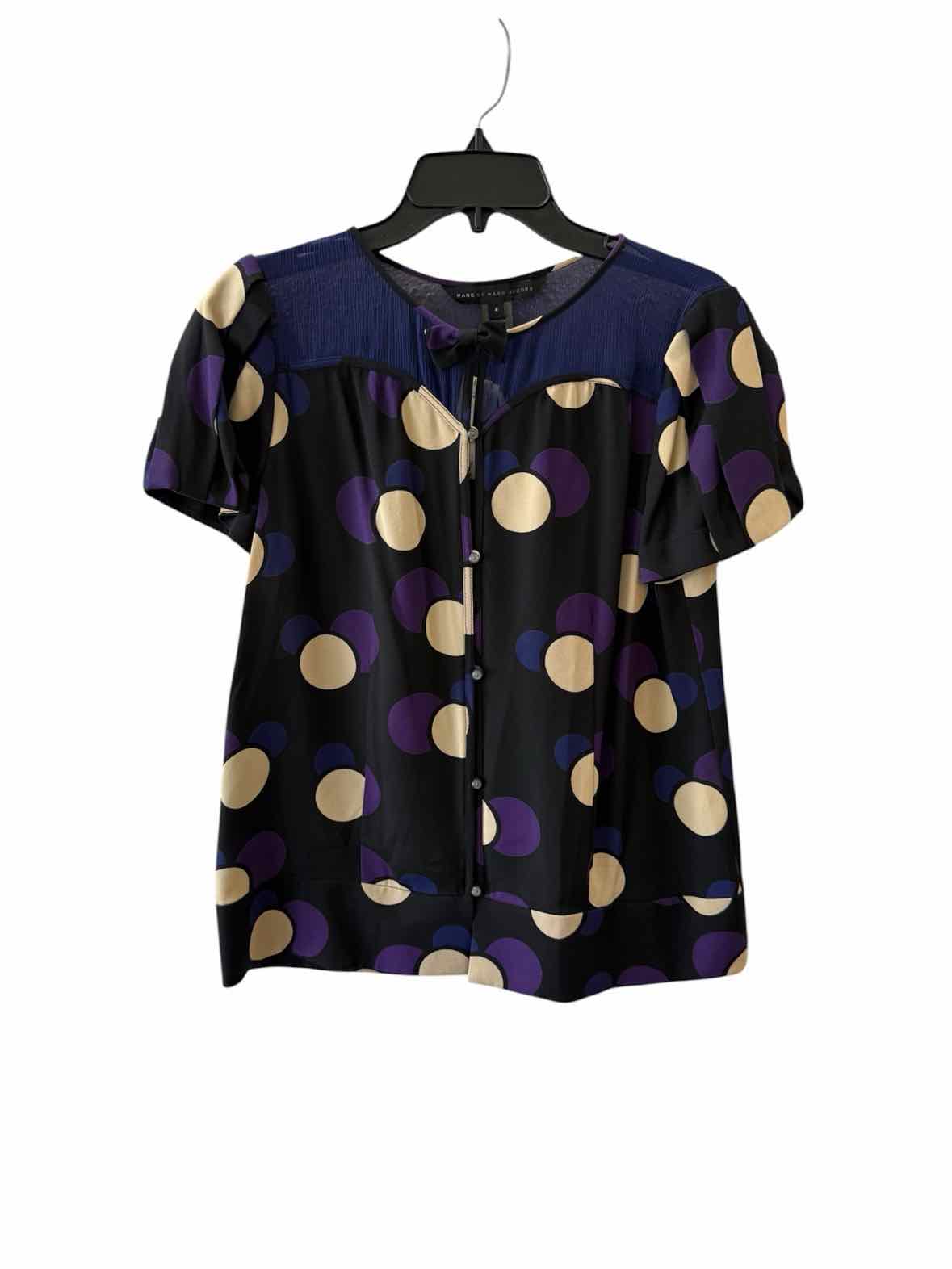 Marc by Marc Jacobs Black and blue Size 4 Shirt
