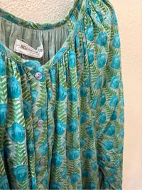 India Collection Emerson Fry Seafoam Size No Label Shirt
