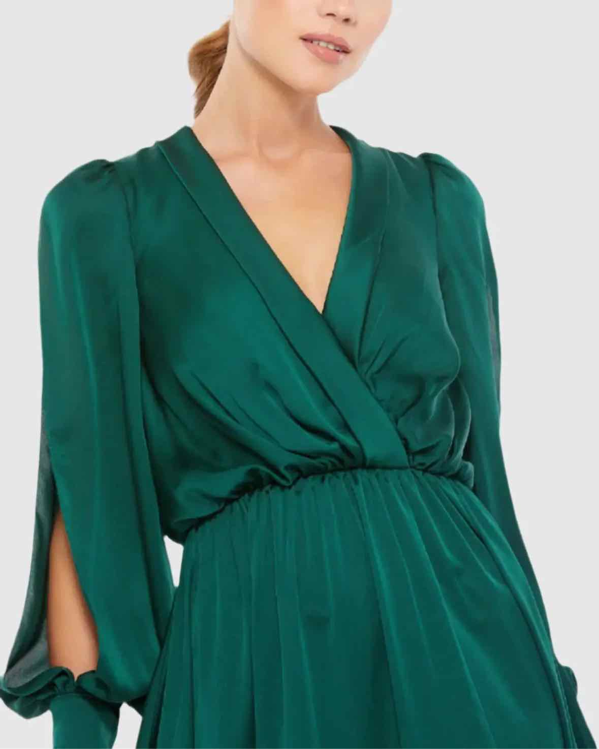 Mac Duggal Emerald Size 10 Dress – Swap Boutique