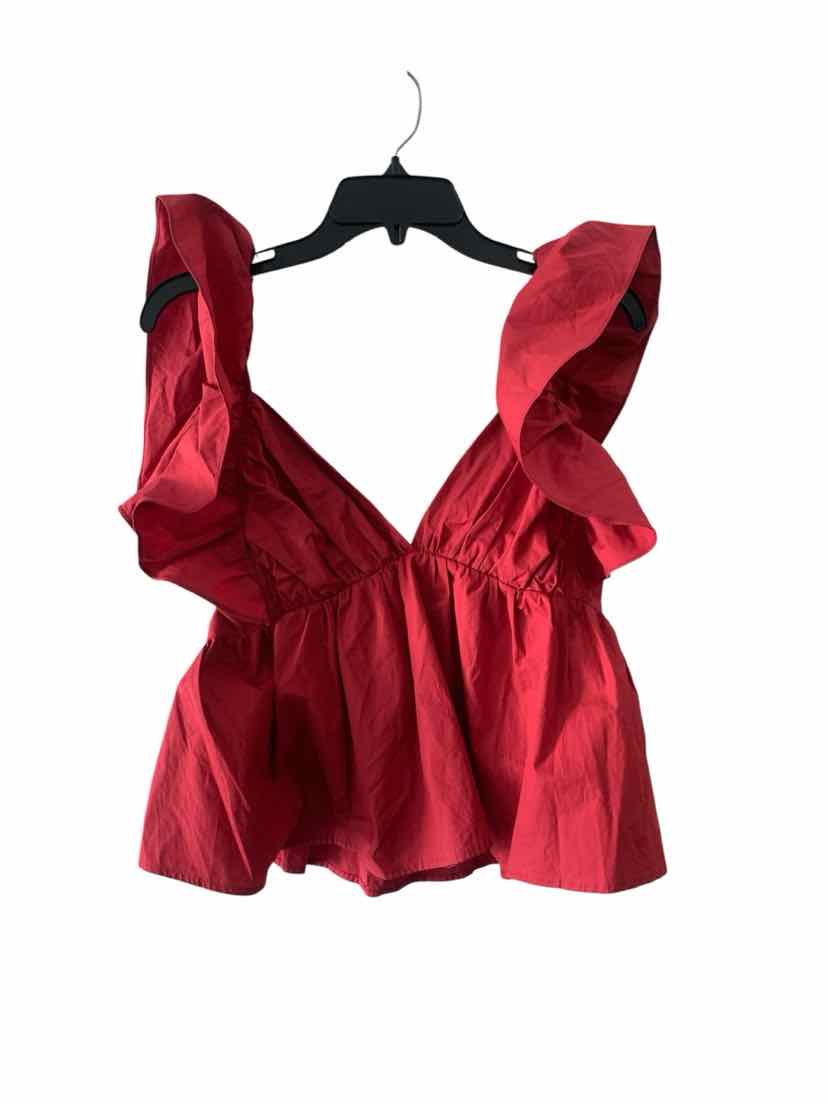 day + moon Red Size L Shirt