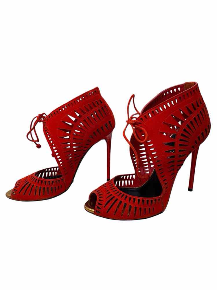 Tom Ford Red Orange Size 38 Shoes