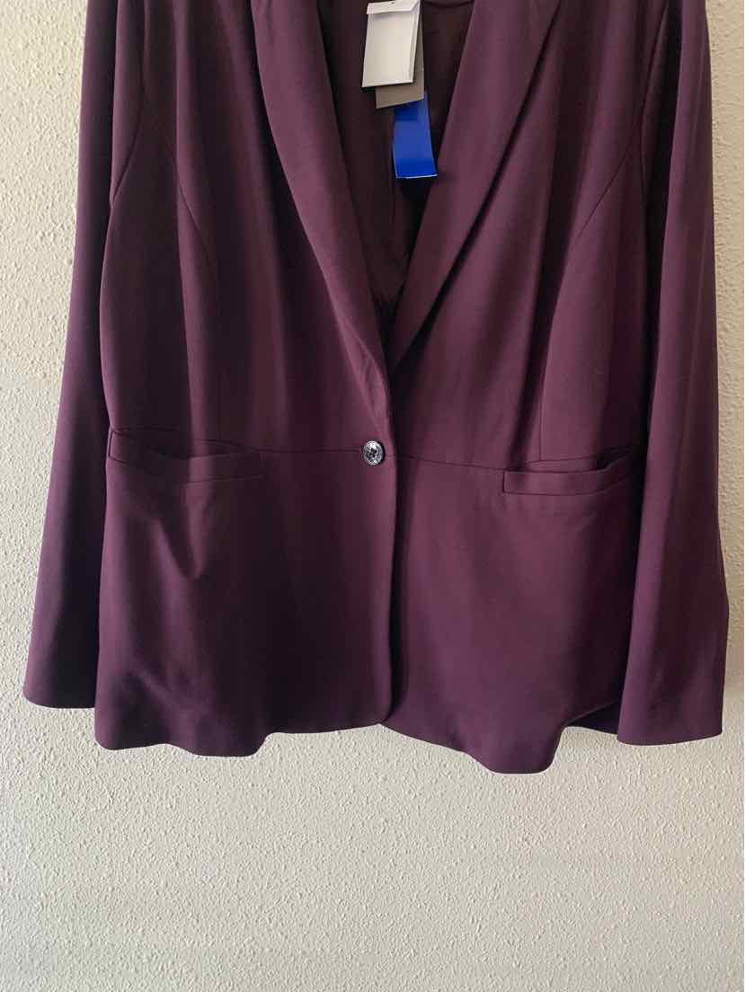 j.jill Plum Size XL Blazer