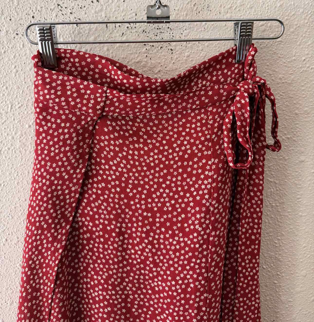 Reformation Red and white Size S Skirt