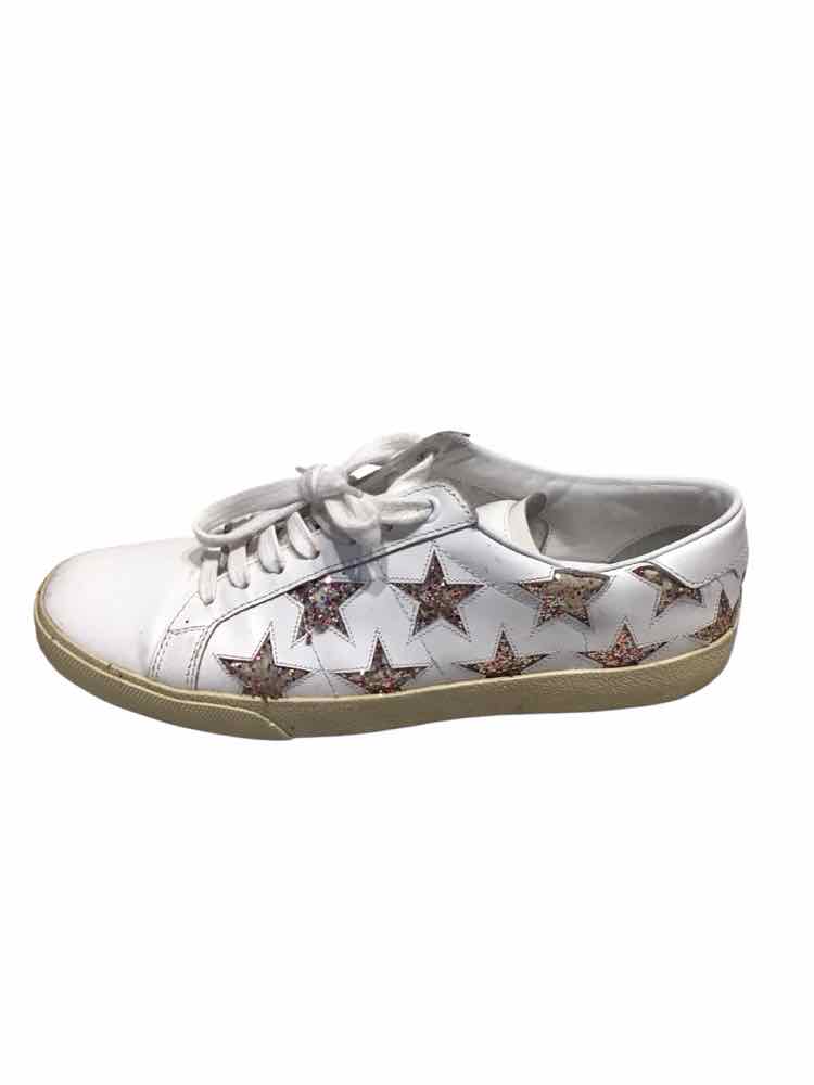Saint Laurent White Size 38 Shoes