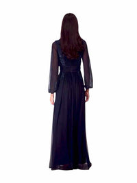 Betsy and Adam Navy Size 14 Dress