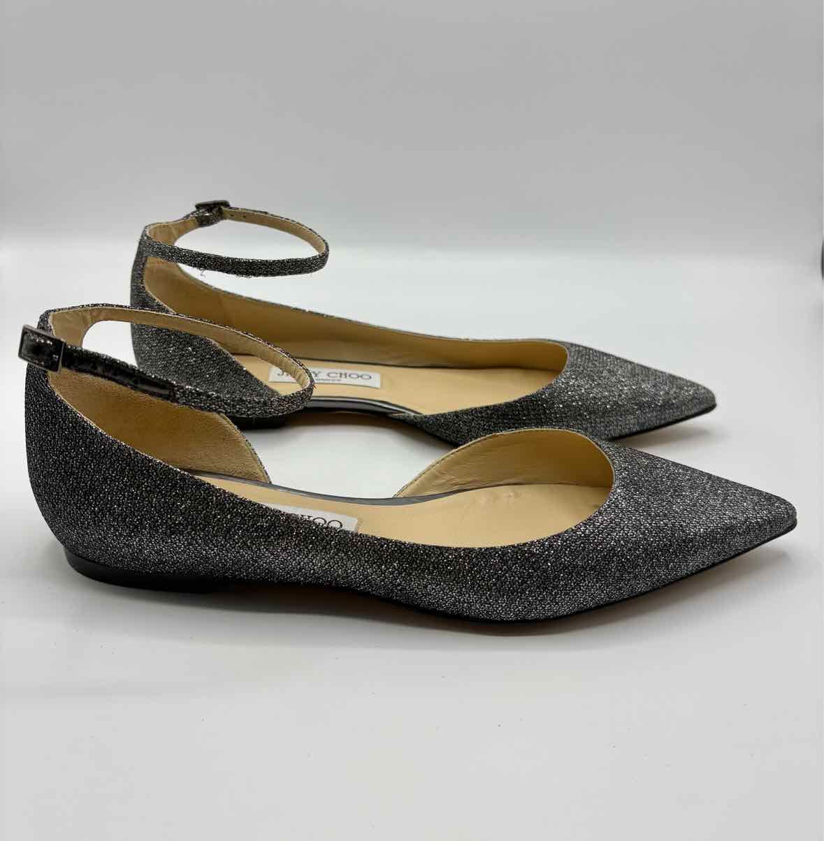 Jimmy Choo Gunmetal Size 38.5 Shoes