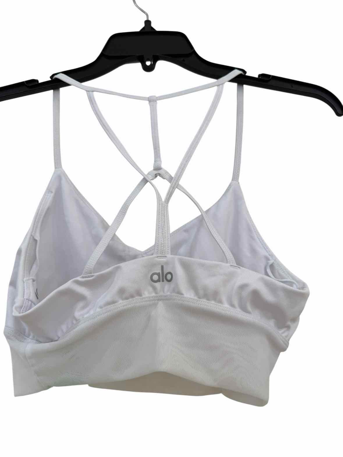 Alo White Size S Bra
