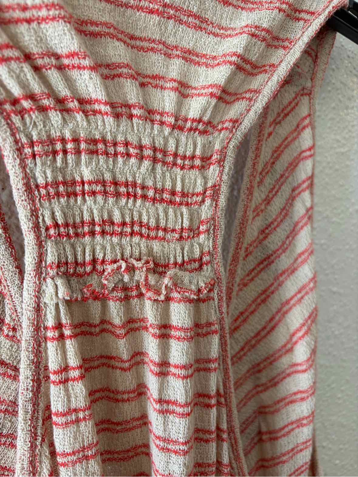Free People Beige Multi Size S Shirt