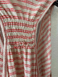 Free People Beige Multi Size S Shirt