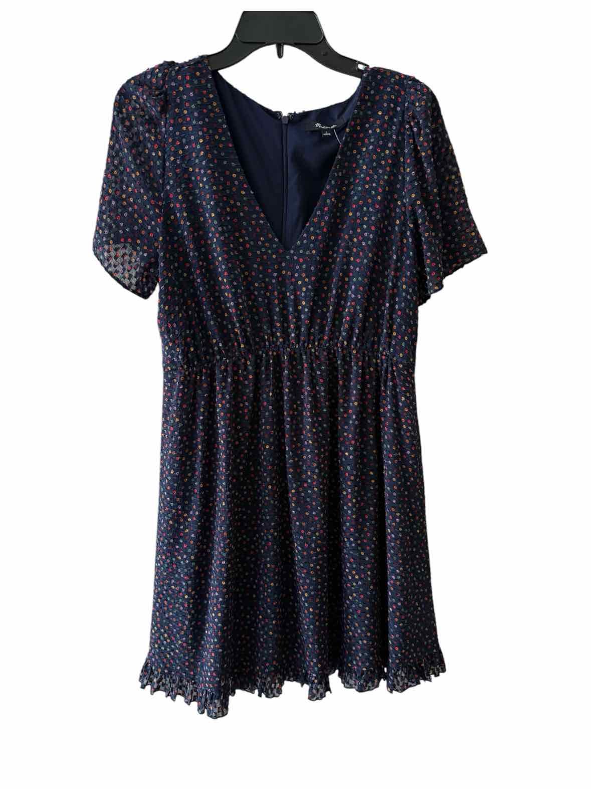 Madewell navy multi Size 6 Dress