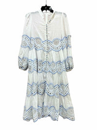 Zimmermann White and Blue Size 0 Dress