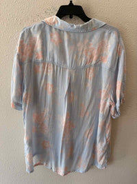 American Eagle Blue Multi Size L Shirt