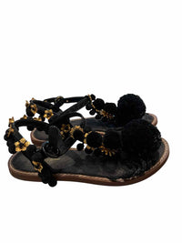 Dolce & Gabbana Black and Gold Size 36 Shoes