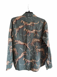 LAS SURENAS Army Green Size M Shirt