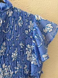 j.marie Blue and White Size S Dress