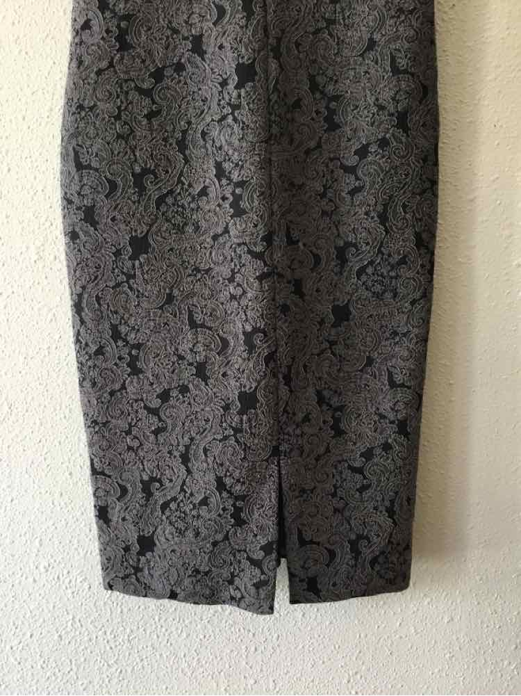 alice + olivia Grey and Black Size 6 Dress