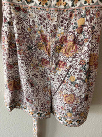 Paige White Multi Size 6X Romper