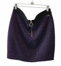 Armani Exchange Purple and Black Size XL Skirt