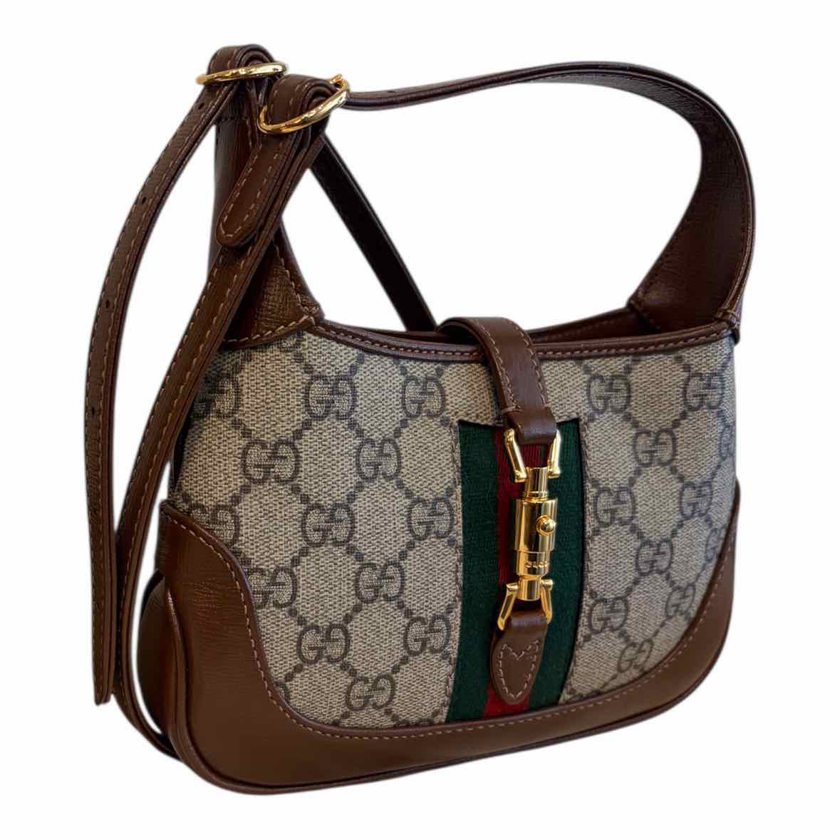 Gucci Brown and Tan Handbag