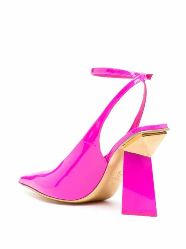 Valentino Pink and Gold Size 8.5 Shoes