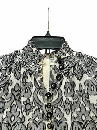Zimmermann White and black Size 0 Dress