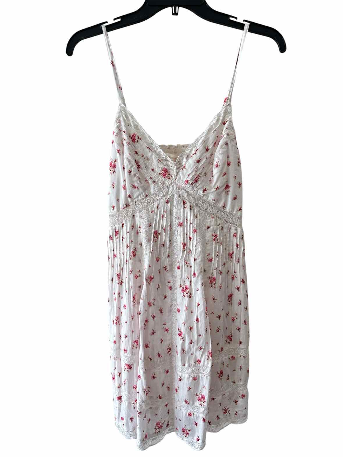 Love Shack Fancy White and Pink Size M Dress
