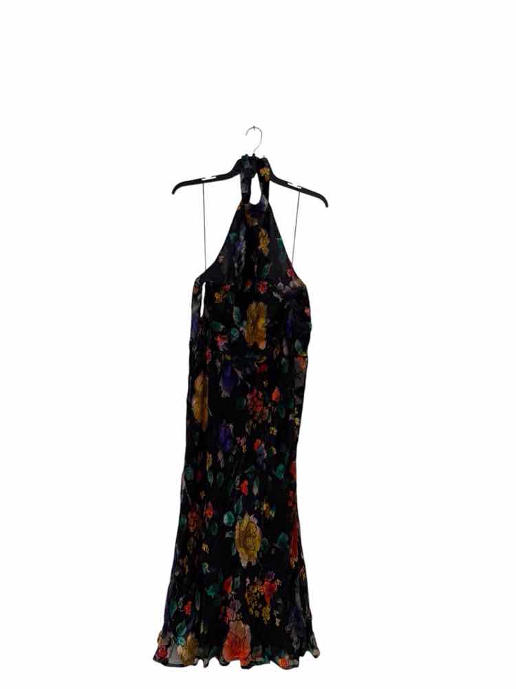 Rixo Black Multi Size L Dress