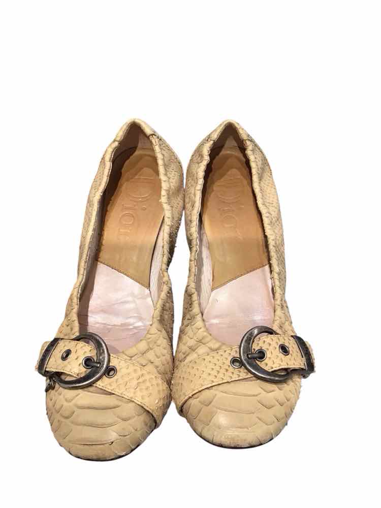 Dior Beige Size 38 Shoes